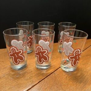 Vintage holiday glasses